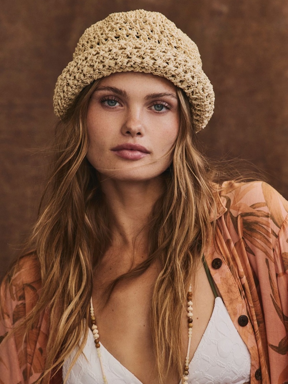 FREE PEOPLE STRAW HAT - Picture 4 of 6